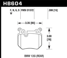 Cargar imagen en el visor de la galería, Pastillas de Freno Traseras Hawk BMW 135i HP+ Street