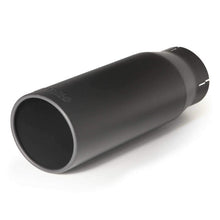 Cargar imagen en el visor de la galería, Kit de puntas de tubo de escape Banks Power - Corte recto redondo SS - Negro - Tubo de 3,5 pulgadas - 4,38 pulgadas x 12 pulgadas