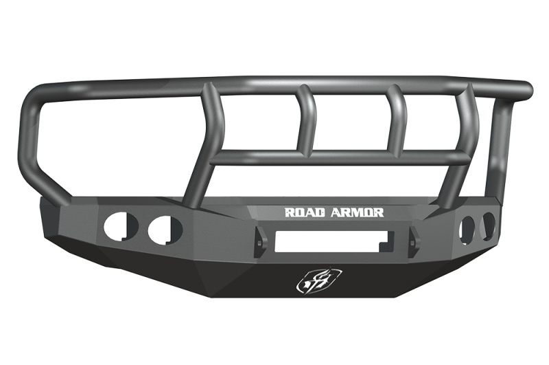 Road Armor 08-10 Ford F-250 Stealth parachoques delantero Titan II GuardWide Flare - Tex Blk