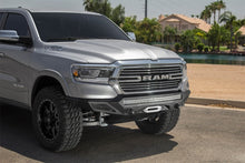 Cargar imagen en el visor de la galería, Addictive Desert Designs 19 Ram 1500 Stealth Fighter Front Bumper w/ Winch Mount &amp; Sensor Cut Outs