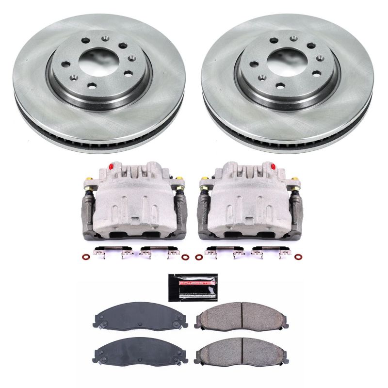 Power Stop 03-05 Cadillac CTS Front Autospecialty Brake Kit w/Calipers