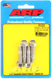 Polea de bomba de agua hexagonal ARP de 5/16-24 x 1.500 SS con kit de perno espaciador de ventilador de 0,250 pulgadas