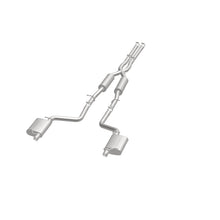 Cargar imagen en el visor de la galería, MagnaFlow Cat-Back SS 2.5 pulgadas salida trasera doble dividida (puntas OEM) 15-16 Dodge/Chrysler Charger/300 5.7L V8
