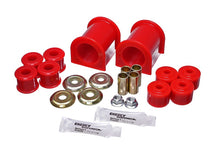 Cargar imagen en el visor de la galería, Energy Suspensión 89-11 Ford F53 Clase A Motorhome 1-1/2 pulgadas Bujes de barra estabilizadora delantera - Rojo