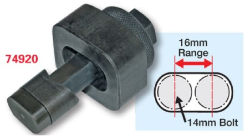 Herramienta perforadora de ranuras de 14x16 mm SPC Performance