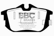 Cargar imagen en el visor de la galería, EBC 99-04 Volvo S40 1.9 Turbo T4 (200 BHP) Ultimax2 Rear Brake Pads