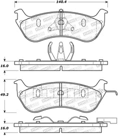 StopTech Street Brake Pads