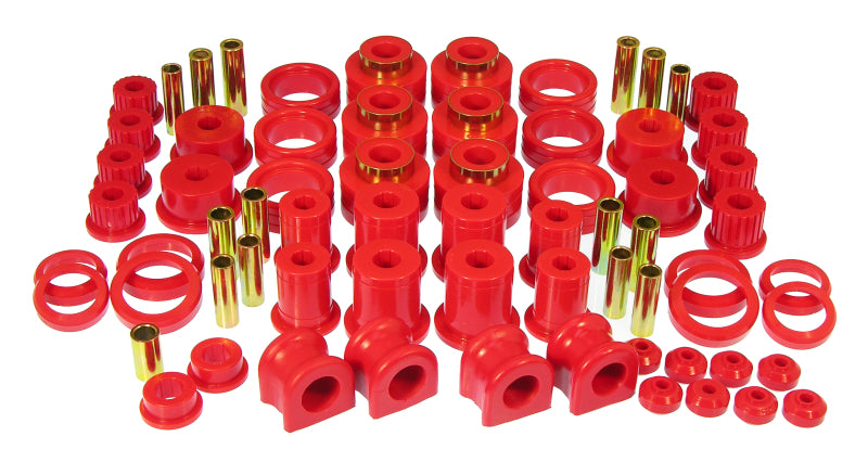 Prothane 94-01 Dodge Ram 4wd Diesel/V10 Kit total - Rojo