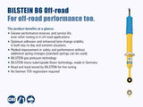 Bilstein B6 4600 Series 2014 Ford F-150 Amortiguador monotubo trasero de 46 mm
