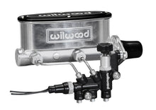 Load image into Gallery viewer, Wilwood HV Tandem M/C Kit w L/H Bracket &amp; Prop Valve - 1 1/8in Bore Ball Burnished