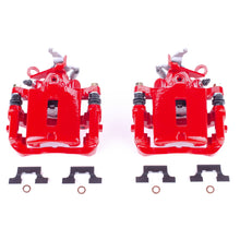 Load image into Gallery viewer, Power Stop 03-05 Jaguar S-Type Rear Red Calipers w/Brackets - Pair