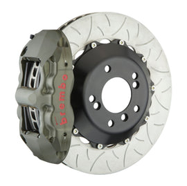 Brembo 06-12 997 Turbo (Excl PCCB) PISTA Rr Race BBK 4Pis Forjado 350x28 x6 4a 2pc Rotor T3-Clear HA
