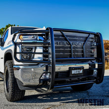 Cargar imagen en el visor de la galería, Westin 2020 Chevrolet Silverado 2500/3500 HDX Grille Guard - Black
