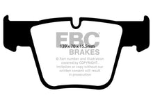 Cargar imagen en el visor de la galería, EBC 07-11 Mercedes-Benz CL63 AMG 6.2 Pastillas de freno delanteras Yellowstuff