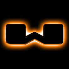 Cargar imagen en el visor de la galería, ORACLE Lighting Universal Illuminated LED Letter Badges - Matte Blk Surface Finish - W SEE WARRANTY