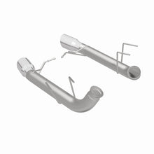 Cargar imagen en el visor de la galería, MagnaFlow 13 Ford Mustang Dual Split Rear Exit Stainless Axle-Back Cat Back Exhaust (Competition)