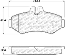 Cargar imagen en el visor de la galería, StopTech 02-11 Mercedes G500 Street Select Rear Brake Pads