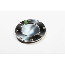 Cargar imagen en el visor de la galería, Rugged Ridge 97-06 Jeep Wrangler TJ Stainless Steel Non-Locking Gas Cap Door
