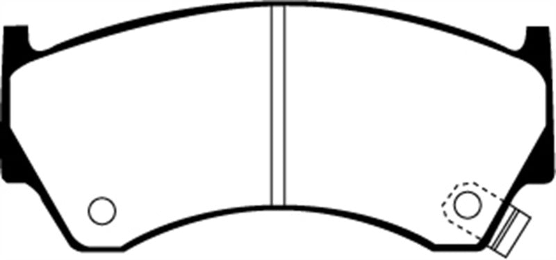 EBC 95-97 Nissan Sentra 1.6 Pastillas de freno delanteras Greenstuff