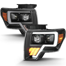 Cargar imagen en el visor de la galería, ANZO 2009-2014 Ford F-150 Barra de luz para proyector G4 HL negro ámbar