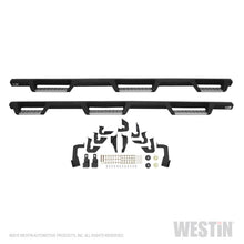 Cargar imagen en el visor de la galería, Westin/HDX 07-18 Chevrolet Silverado 1500 Crew (5.5ft) (Excl Classic) Drop WTW Nerf Step Bars - Blk