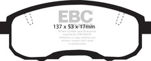 Cargar imagen en el visor de la galería, EBC 95-99 Infiniti I30 3.0 Redstuff Front Brake Pads