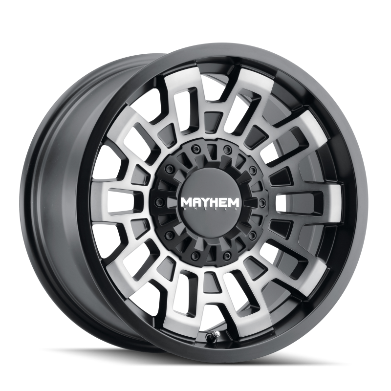 Mayhem 8113 Cortex 20x9 / 6x135 BP / 0 mm Offset / 106 mm Buje negro mate con rueda de tinte oscuro