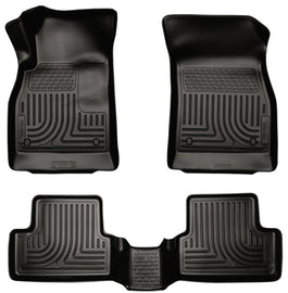 Husky Liners 11-12 Chevrolet Cruze WeatherBeater Combo Revestimientos de piso negros