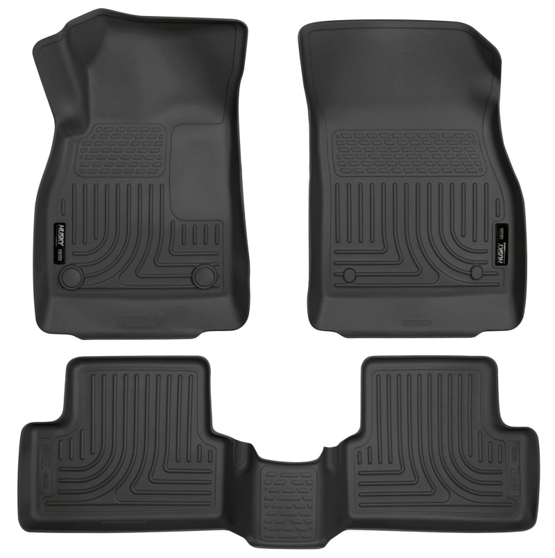 Husky Liners 2011 Buick Regal WeatherBeater Combo Revestimientos de piso negros