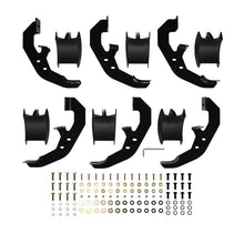 Cargar imagen en el visor de la galería, Westin 19-20 Chevrolet Silverado/GMC Sierra 1500 Double Cab PRO TRAXX 5 barras ovaladas Nerf - Negro