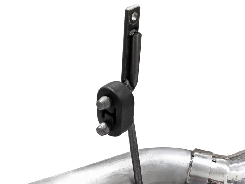 aFe Escape trasero DPF 409-SS HD de 4 pulgadas con punta pulida 11-14 camionetas Ford Diesel V8-6.7L (td)