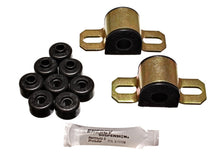 Cargar imagen en el visor de la galería, Energy Suspension 95-98 Nissan 240SX (S14) Black 16mm Rear Sway Bar Frame Bushings (Sway bar end lin