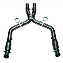 Cargar imagen en el visor de la galería, Kooks 11-14 Ford Mustang GT 5.0L 4V 3 pulgadas x 2 3/4 pulgadas OEM Cat X Pipe Kooks HDR Req