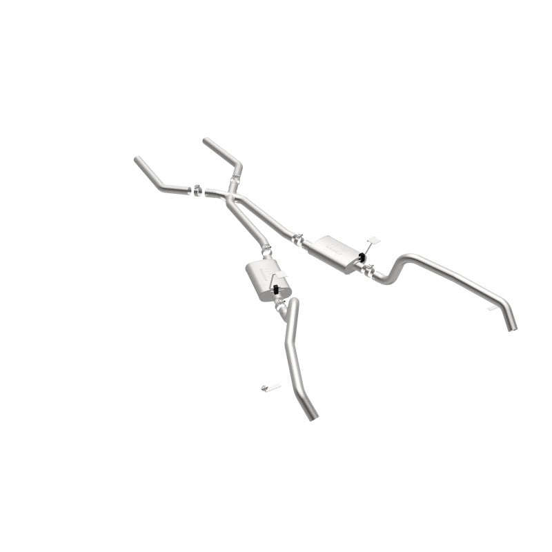 MagnaFlow Sys C/B 67-72 F-Body 2.50 pulgadas con Tru-X