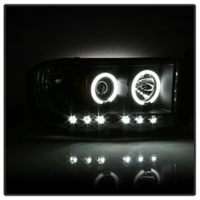 Cargar imagen en el visor de la galería, Spyder Dodge Ram 1500 02-05 03-05 Projector Headlights CCFL Halo LED Blk PRO-YD-DR02-CCFL-BK