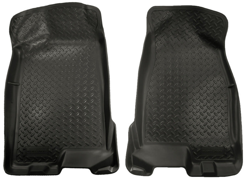 Husky Liners 04-12 Chevy Colorado/GMC Canyon Crew Cab Revestimientos de piso estilo clásico negro