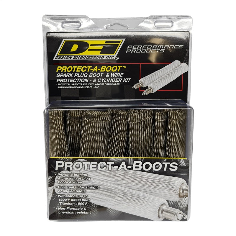 DEI Protect-A-Boot - 6 pulgadas - Paquete de 8 - Titanio