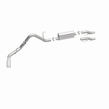 Cargar imagen en el visor de la galería, MagnaFlow 11 Ford F-150 3.7L/5.0L/6.2L SS Catback Exhaust Single Rear Side Exit w/ 4in SS Tips