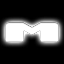 Cargar imagen en el visor de la galería, ORACLE Lighting Universal Illuminated LED Letter Badges - Matte Wht Surface Finish - M SEE WARRANTY