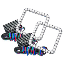 Load image into Gallery viewer, Oracle Ford Superduty 08-10 LED Fog Light Halo Kit - ColorSHIFT w/o Controller SEE WARRANTY