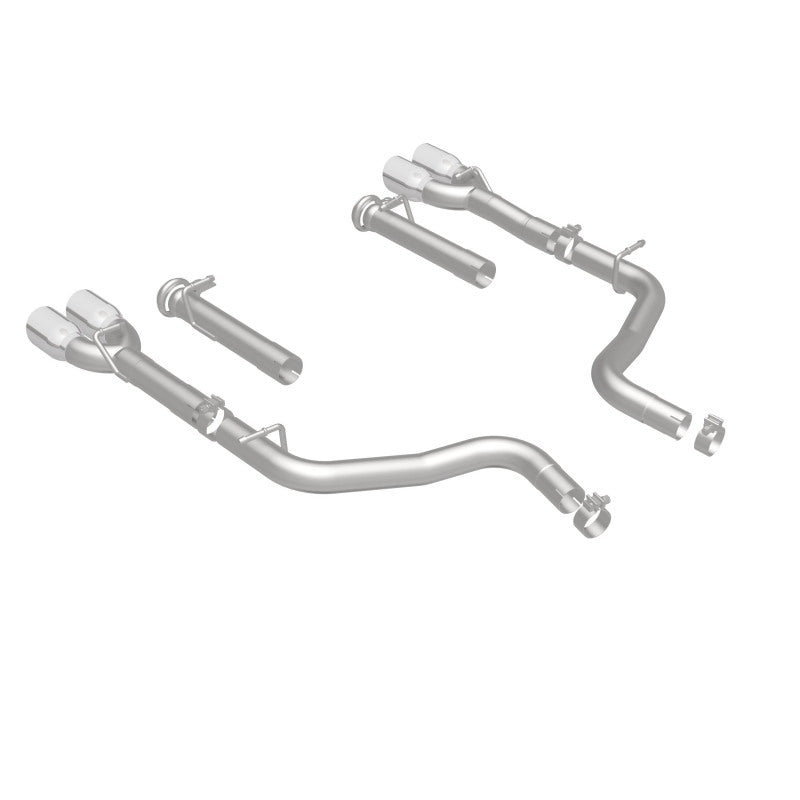Eje trasero MagnaFlow, SS, 2,5 pulgadas, punta dividida cuádruple trasera de 3,5 pulgadas 2015 Dodge Challenger R/T 5.7L