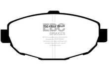 Cargar imagen en el visor de la galería, EBC 99-01 Lexus SC300 3.0 Pastillas de freno delanteras Redstuff
