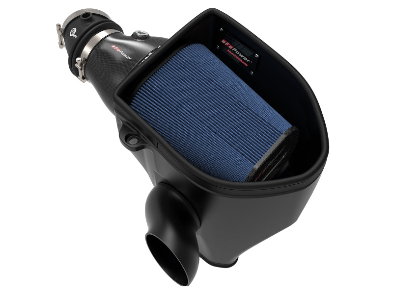aFe Magnum Force Stage-2 Track Series AIS de fibra de carbono con medios Pro 5R - 18 Dodge Challenger V8-6.2L