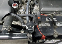Load image into Gallery viewer, J&amp;L Oil Separator 3.0 - Clear Anodized | 3105D-C | 2007 - 2021 Toyota Tundra 5.7L Driver Side