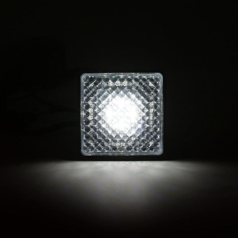 Luz de enganche LED universal ANZO - Lente transparente / Carcasa negra