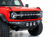Cargar imagen en el visor de la galería, Addictive Desert Designs 21-22 Ford Bronco Bomber Front Bumper (w/ 3 Rigid 360 Mounts)