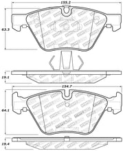 Load image into Gallery viewer, StopTech Performance 12 BMW X1 / 09-13 Z4 / 06 325 Series (Exc E90) Front Brake Pads