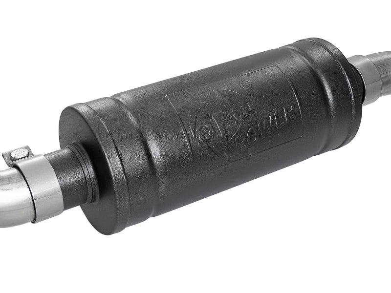 aFe Takeda Sistema de escape con eje trasero 304 SS de 3 pulgadas con puntas de fibra de carbono 16-18 Ford Focus RS I4-2.3L (t)