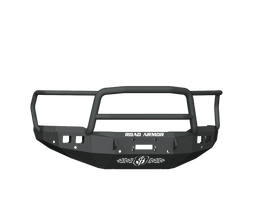 Road Armor 19-20 Ram 2500 Stealth parachoques delantero con protector Lonestar/6 orificios para sensores - Tex Blk