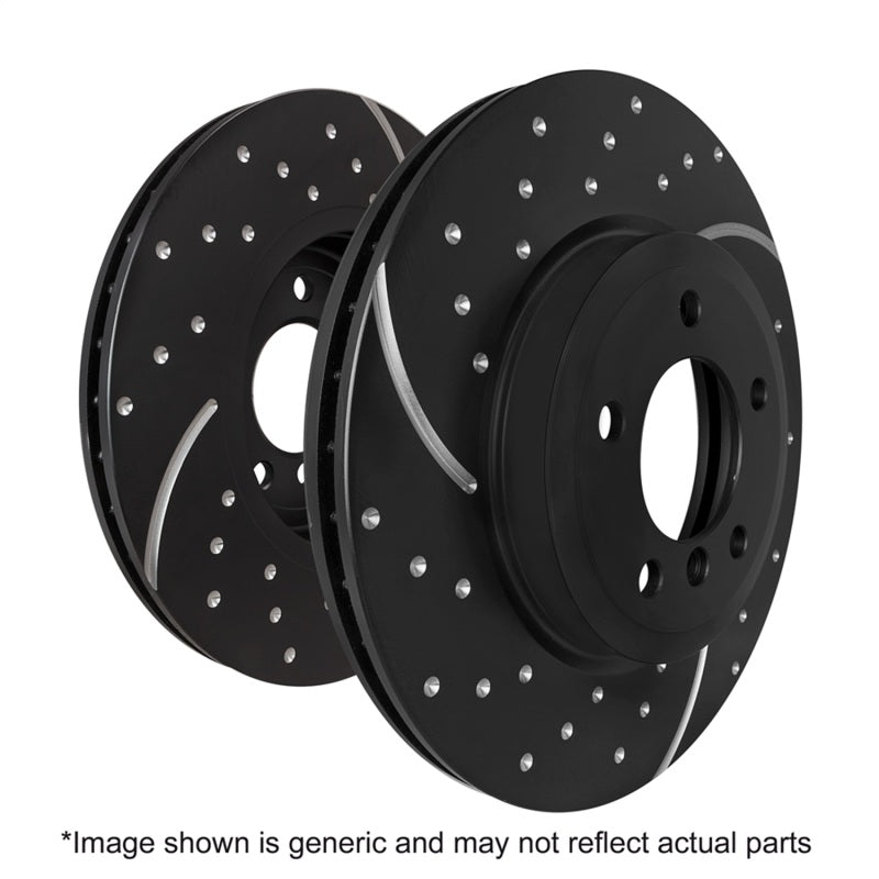 EBC Brakes GD Sport Rotores ranurados y con hoyuelos